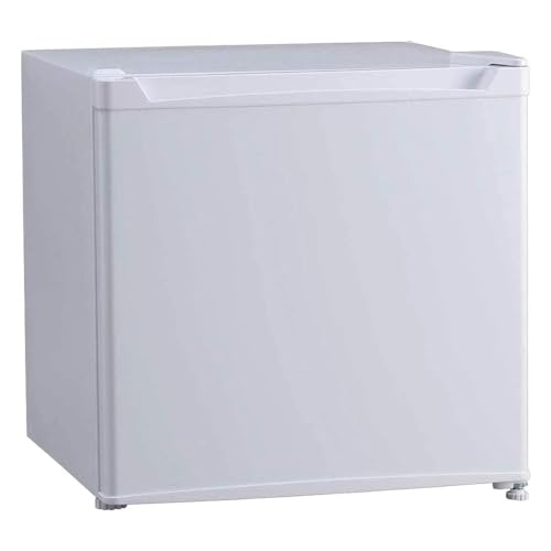 アイリスプラザ 冷蔵庫 47L ホワイト 幅47cm PRC-B051D-W 直冷式 1ドア 右開き 新生活 一人暮らし